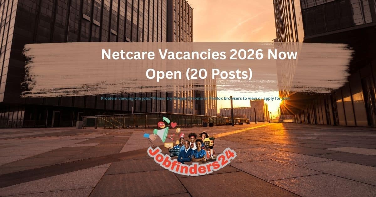 Netcare Vacancies 2026 nursing and pharmacy jobs in South Africa