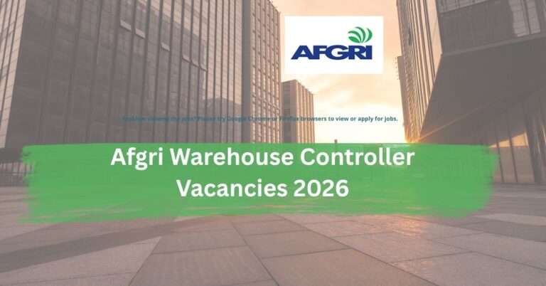 Afgri Warehouse Controller Vacancies 2026