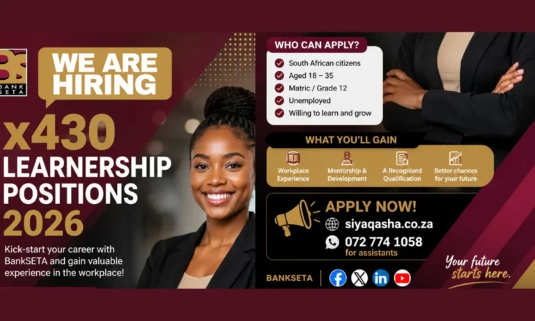 BANKSETA Learnership Programme 2026 Overview