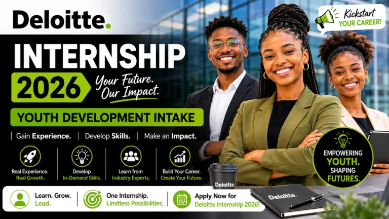 Deloitte Internship 2026: Youth Development Intake