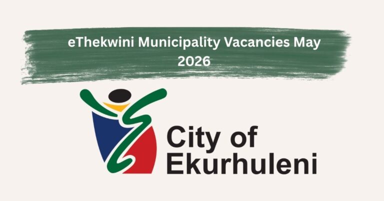 Latest City of Ekurhuleni Vacancies May 2026: Apply Now for These Permanent Government Jobs!