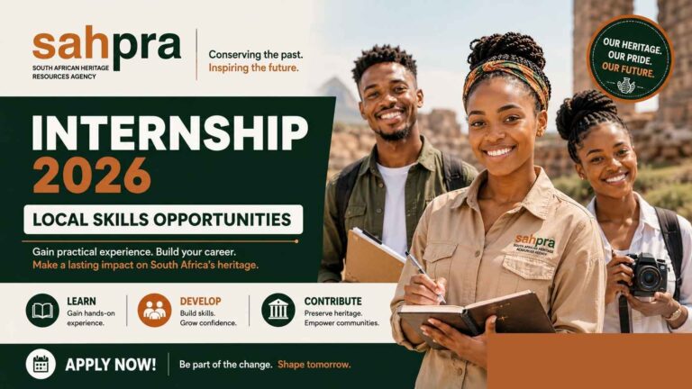 sahpra Internship 2026: Local Skills Opportunities
