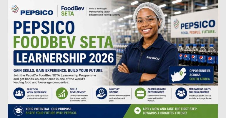 PepsiCo FoodBev SETA Learnership 2026 Offers Valuable Workplace Experience