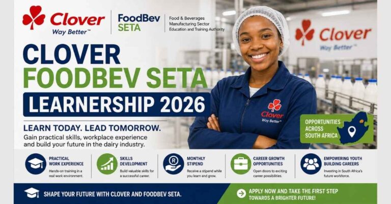 Clover FoodBev SETA Learnership 2026 Could Be Your Path Into the Dairy Industry