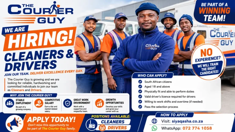Discover Courier Guy Driver and Cleaner Opportunities 2026