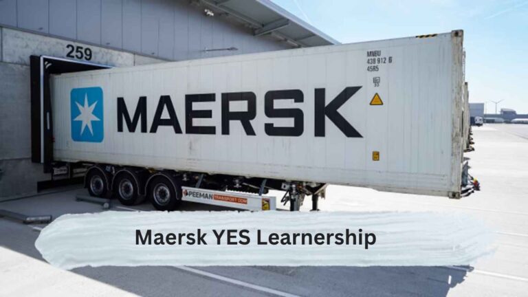 Maersk YES Learnership 2026/2027 (Johannesburg): Apply Now for the 12-Month Paid Youth Programme