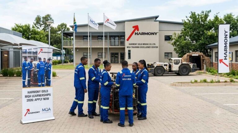 Harmony Gold MQA Learnerships 2026: Apply Now