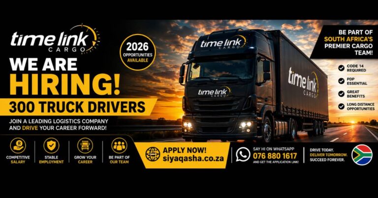 Hot Time Link Cargo Jobs 2026 Apply Today
