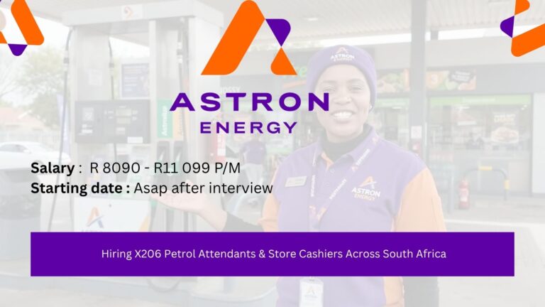 Astron Energy Cashier Vacancies September Intake 2026: Your Next Career Opportunity